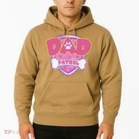 Funny Dad Patrol Dog Mom, Dad For Women Hoodie thumb 2