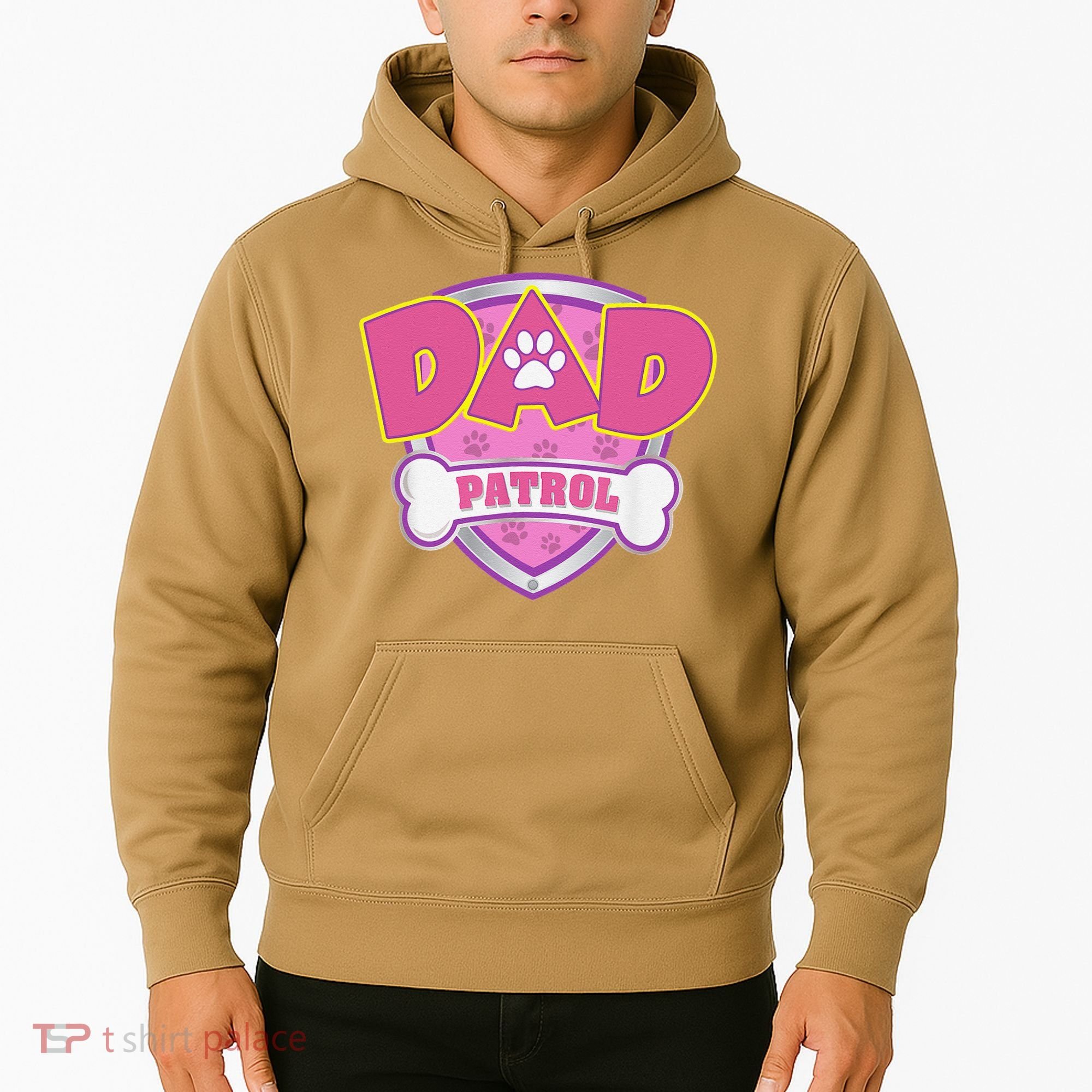 Funny Dad Patrol Dog Mom, Dad For Women Hoodie