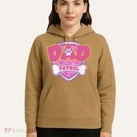 Funny Dad Patrol Dog Mom, Dad For Women Hoodie thumb 5