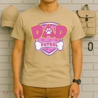 Funny Dad Patrol Dog Mom, Dad For Women T-Shirt thumb 6