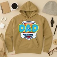Funny Dad Patrol Dog Gift Birthday Party Hoodie thumb 3