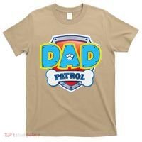 Funny Dad Patrol Dog Gift Birthday Party T-Shirt thumb 0