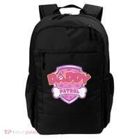 Funny Daddy Patrol Dog Mom, Dad For Women Gift Backpack thumb 0