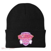 Funny Daddy Patrol Dog Mom, Dad For Women Gift Beanie thumb 0