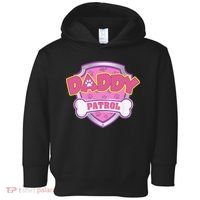 Funny Daddy Patrol Dog Mom, Dad For Women Gift Toddler Hoodie thumb 0