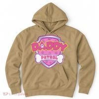 Funny Daddy Patrol Dog Mom, Dad For Women Gift Hoodie thumb 0