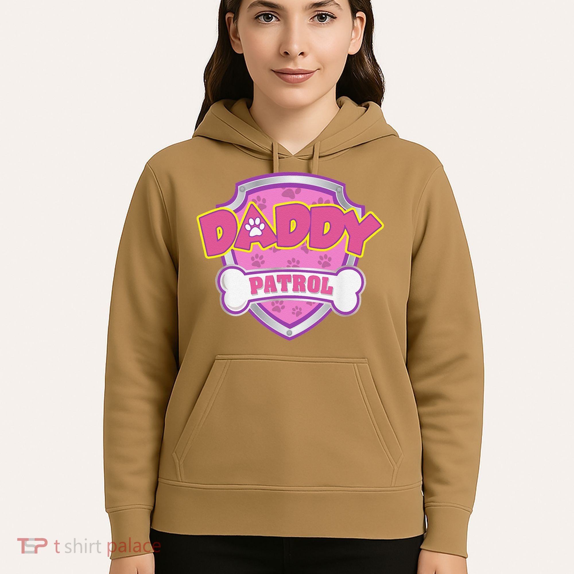 Funny Daddy Patrol Dog Mom, Dad For Women Gift Hoodie