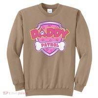 Funny Daddy Patrol Dog Mom, Dad For Women Gift Sweatshirt thumb 0
