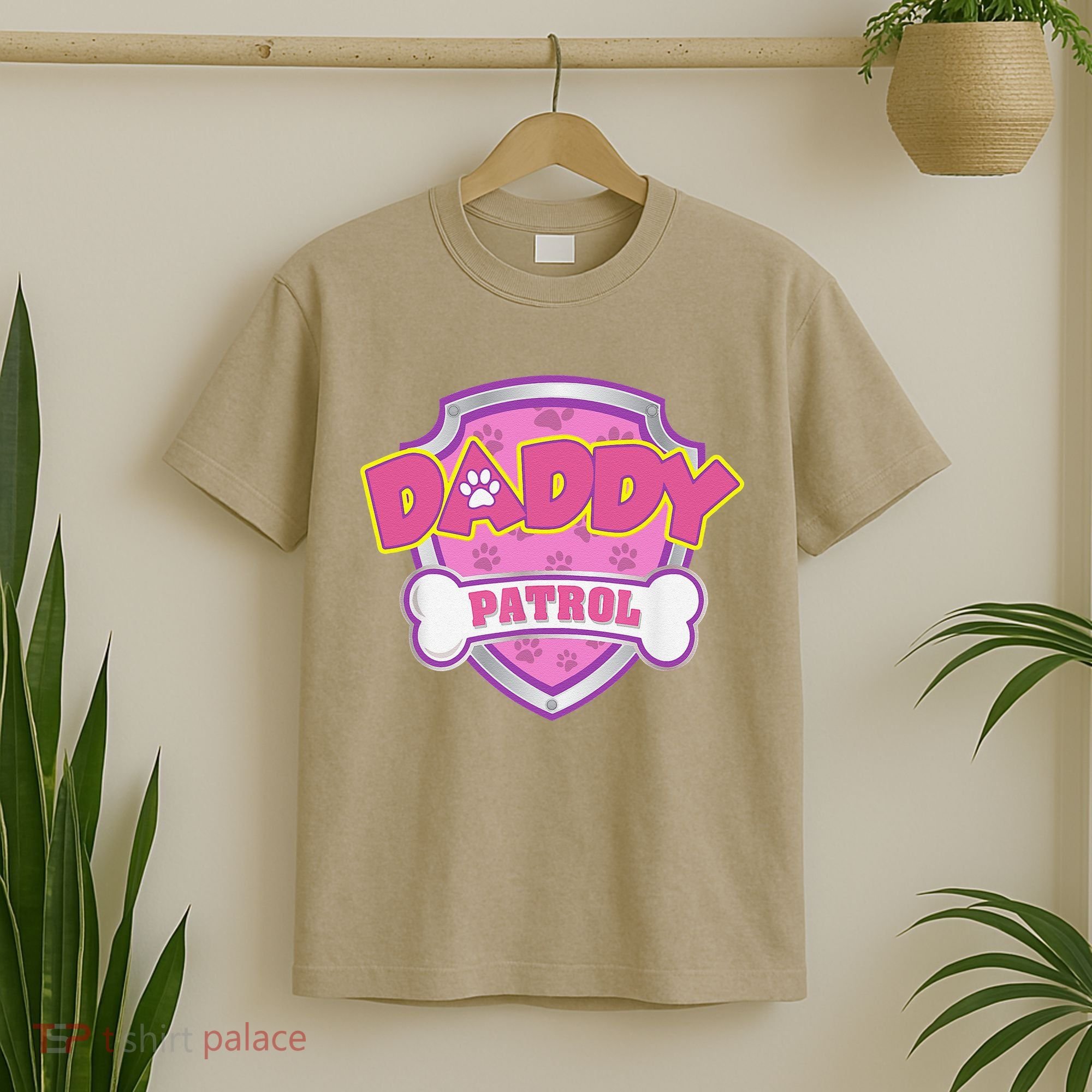 Funny Daddy Patrol Dog Mom, Dad For Women Gift T-Shirt