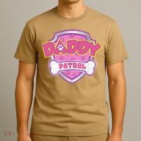 Funny Daddy Patrol Dog Mom, Dad For Women Gift T-Shirt thumb 3