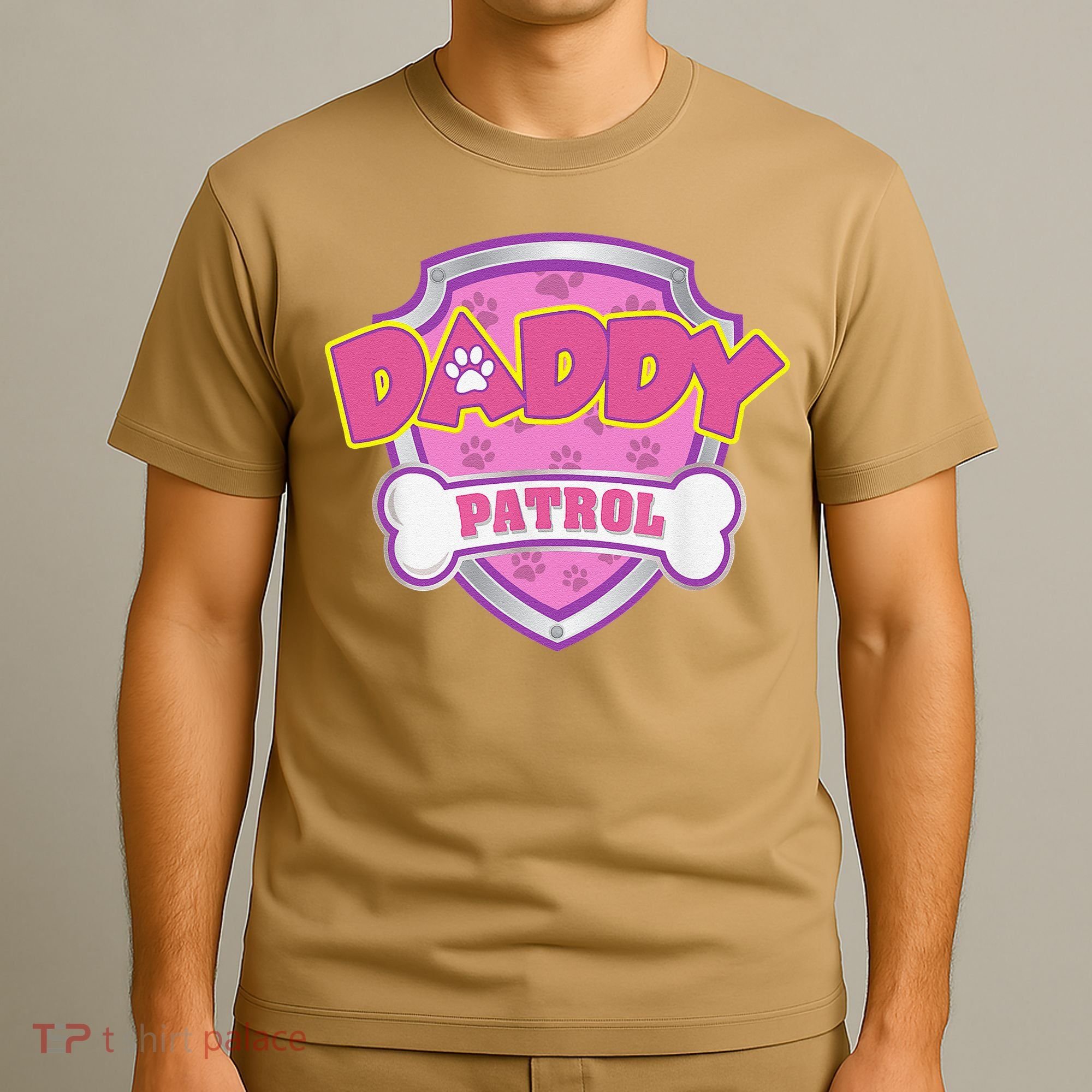 Funny Daddy Patrol Dog Mom, Dad For Women Gift T-Shirt