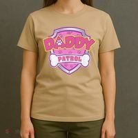 Funny Daddy Patrol Dog Mom, Dad For Women Gift T-Shirt thumb 4