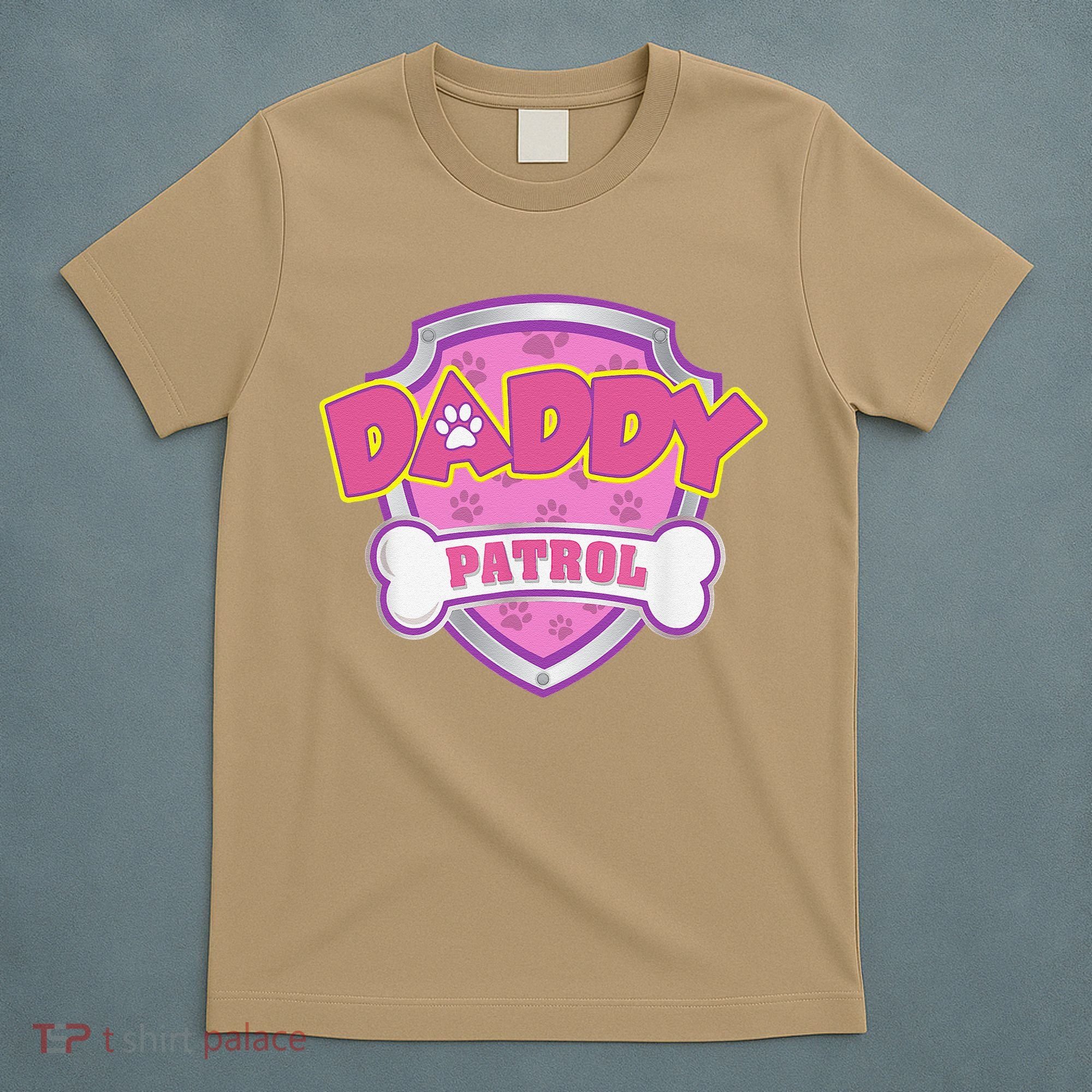 Funny Daddy Patrol Dog Mom, Dad For Women Gift T-Shirt
