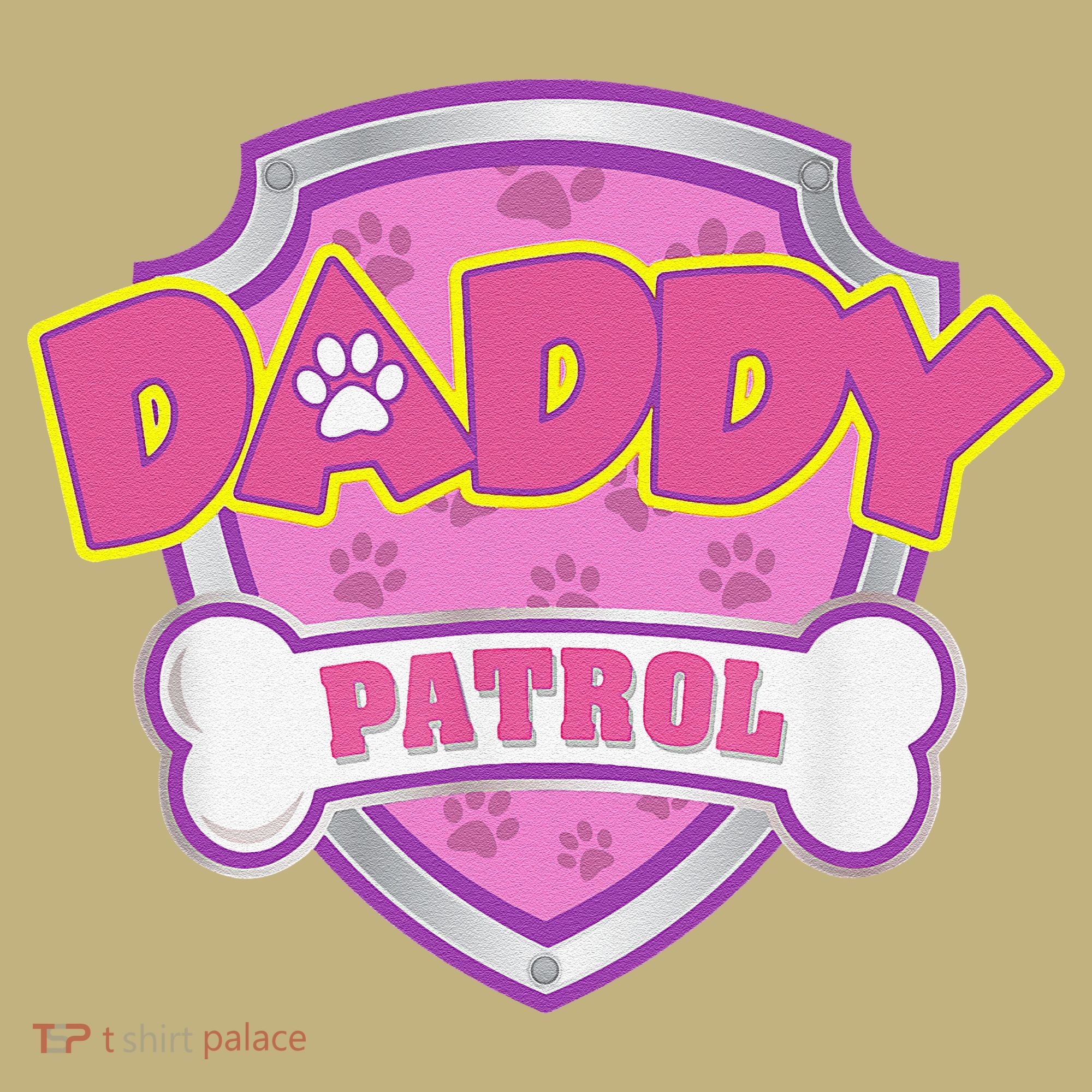 Funny Daddy Patrol Dog Mom, Dad For Women Gift T-Shirt