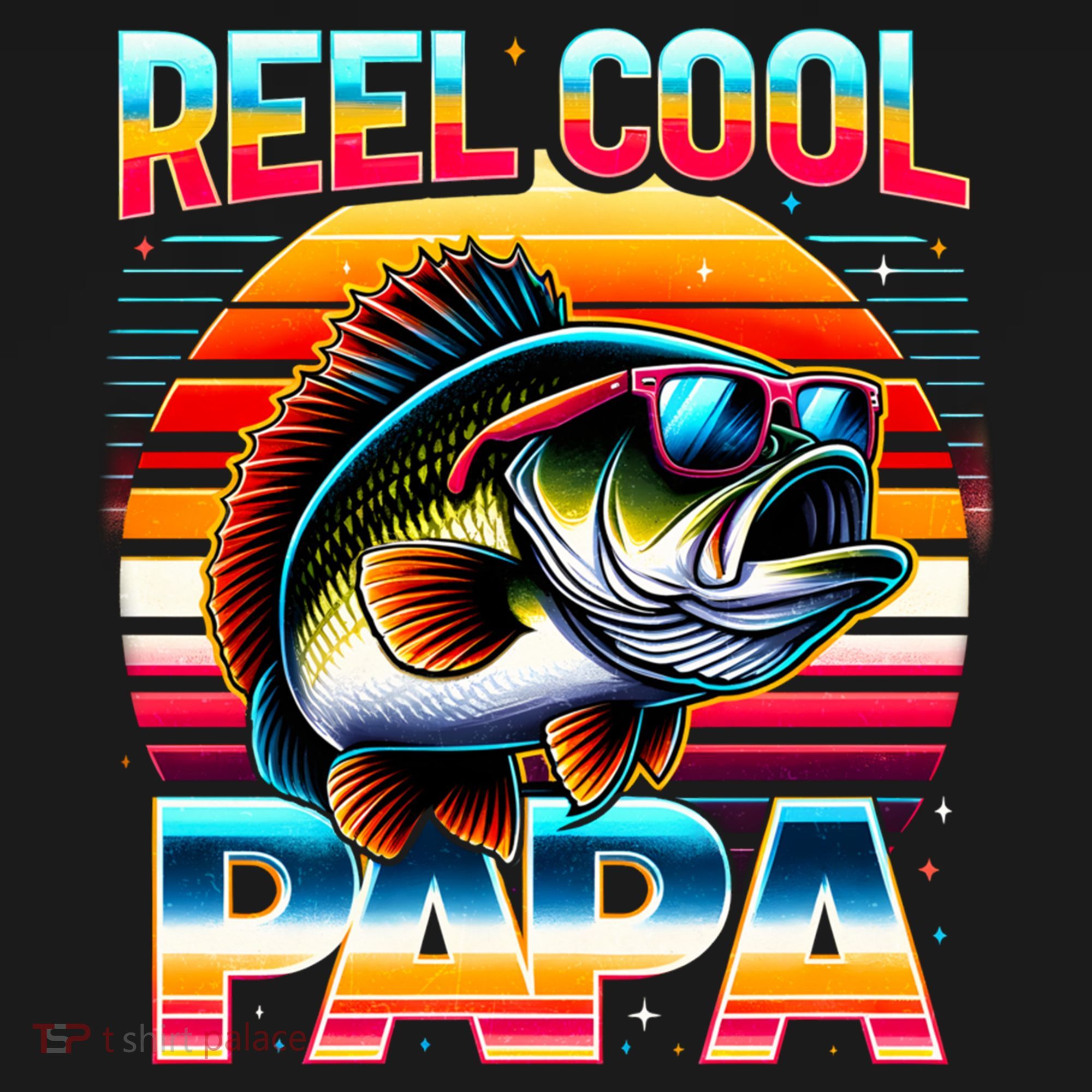 Fishing Dad Papa Reel Cool Papa Fisher FatherS Day Gift Gift Backpack