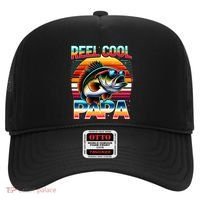 Fishing Dad Papa Reel Cool Papa Fisher FatherS Day Gift Gift Hat thumb 0