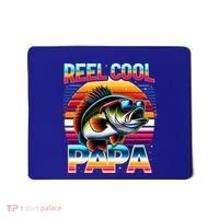 Fishing Dad Papa Reel Cool Papa Fisher FatherS Day Gift Gift Mousepad thumb 0