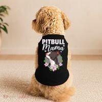 Funny Dog Pitbull Pittie Pitbull Mama Doggie Tank thumb 2