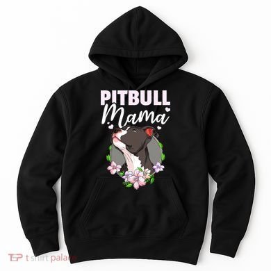 Funny Dog Pitbull Pittie Pitbull Mama Hoodie