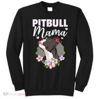 Funny Dog Pitbull Pittie Pitbull Mama Sweatshirt thumb 0