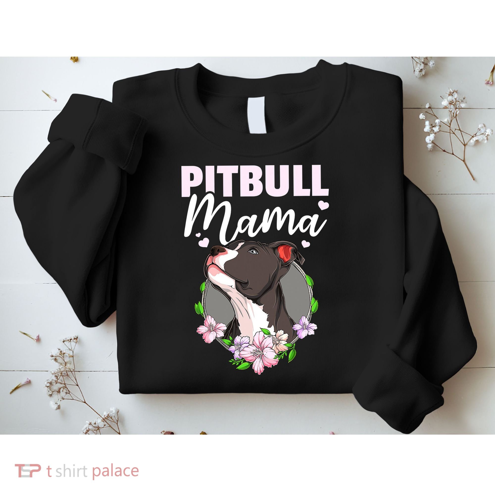 Funny Dog Pitbull Pittie Pitbull Mama Sweatshirt