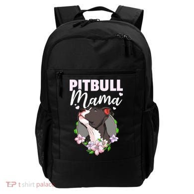 Funny Dog Pitbull Pittie Pitbull Mama Backpack