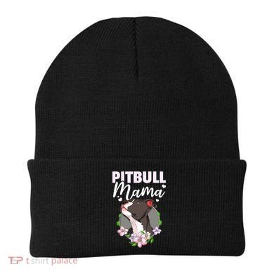 Funny Dog Pitbull Pittie Pitbull Mama Beanie
