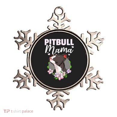 Funny Dog Pitbull Pittie Pitbull Mama Ornament