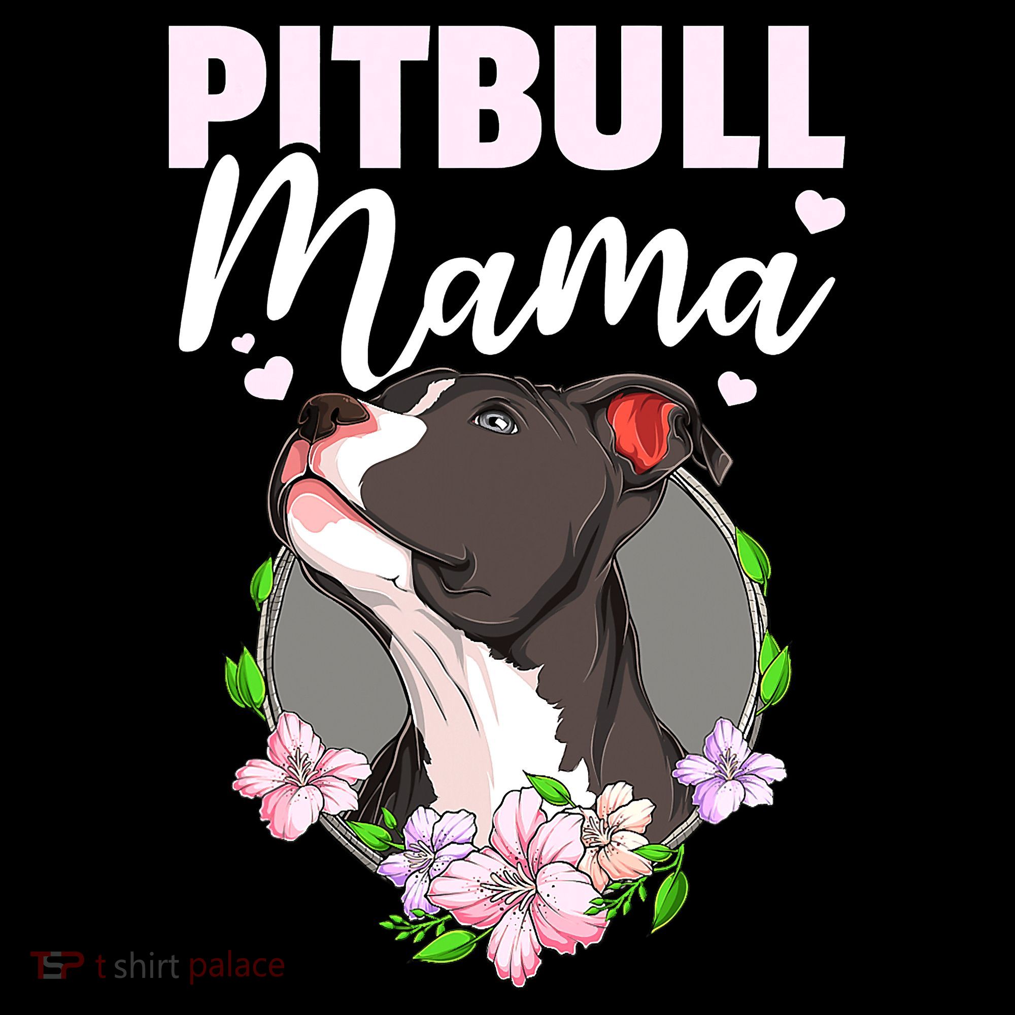 Funny Dog Pitbull Pittie Pitbull Mama Women's T-Shirt