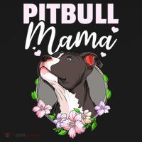 Funny Dog Pitbull Pittie Pitbull Mama Kids Sweatshirt thumb 2