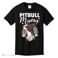 Funny Dog Pitbull Pittie Pitbull Mama Kids T-Shirt thumb 0