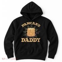 Fathers Day Pancake Daddy Pancake Chef Dad Foodie Pancake Hoodie thumb 0