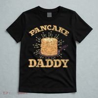 Fathers Day Pancake Daddy Pancake Chef Dad Foodie Pancake T-Shirt thumb 5