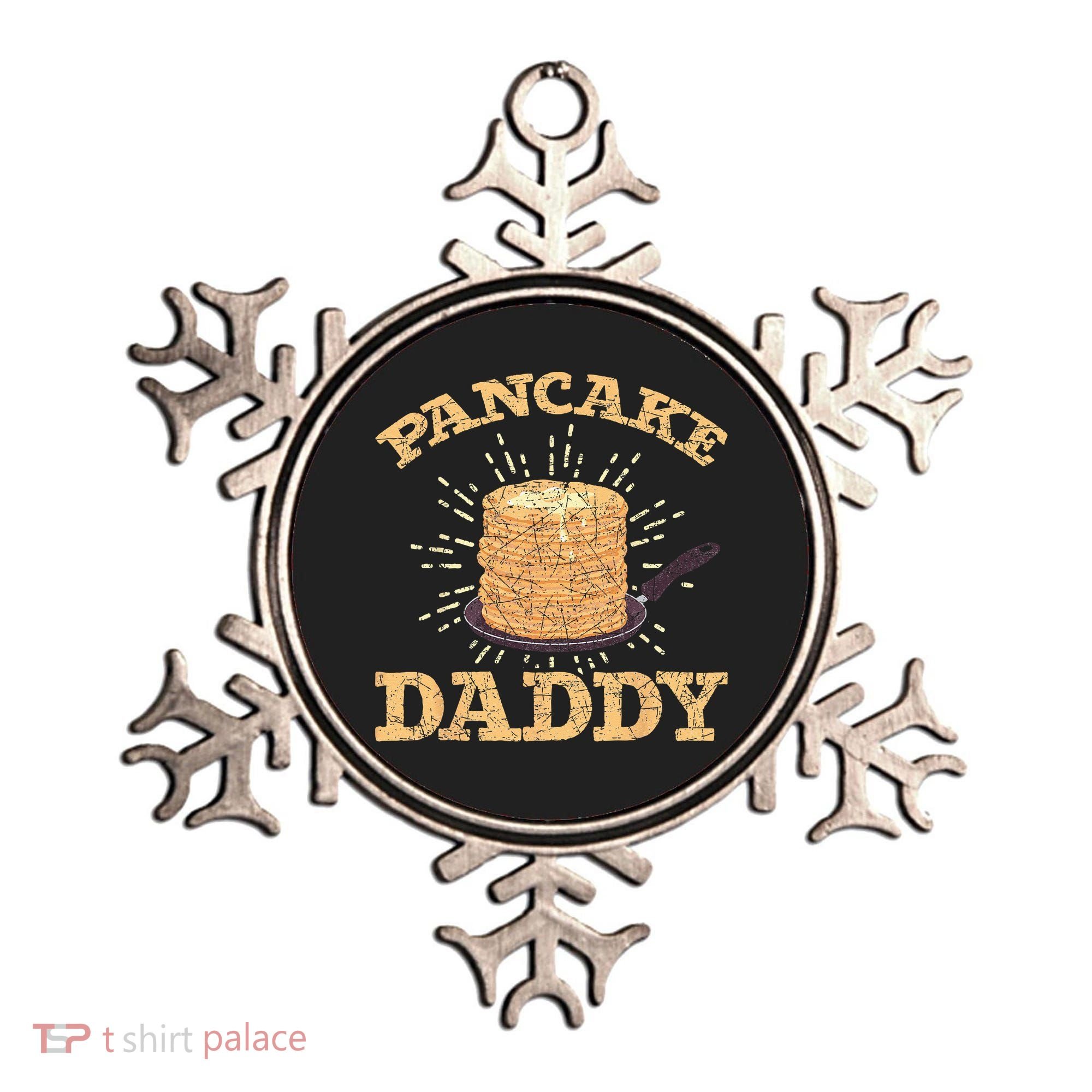 Fathers Day Pancake Daddy Pancake Chef Dad Foodie Pancake Ornament