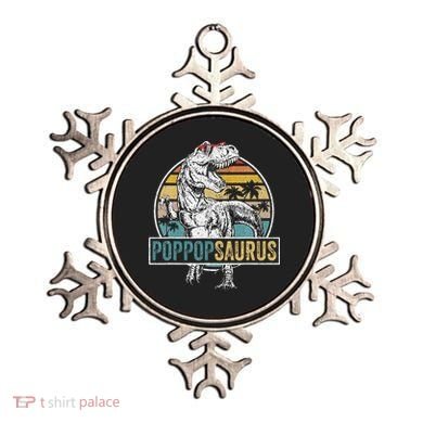 Father's Day Poppopsaurus T Rex Dinosaur Funny Poppopsaurus Ornament