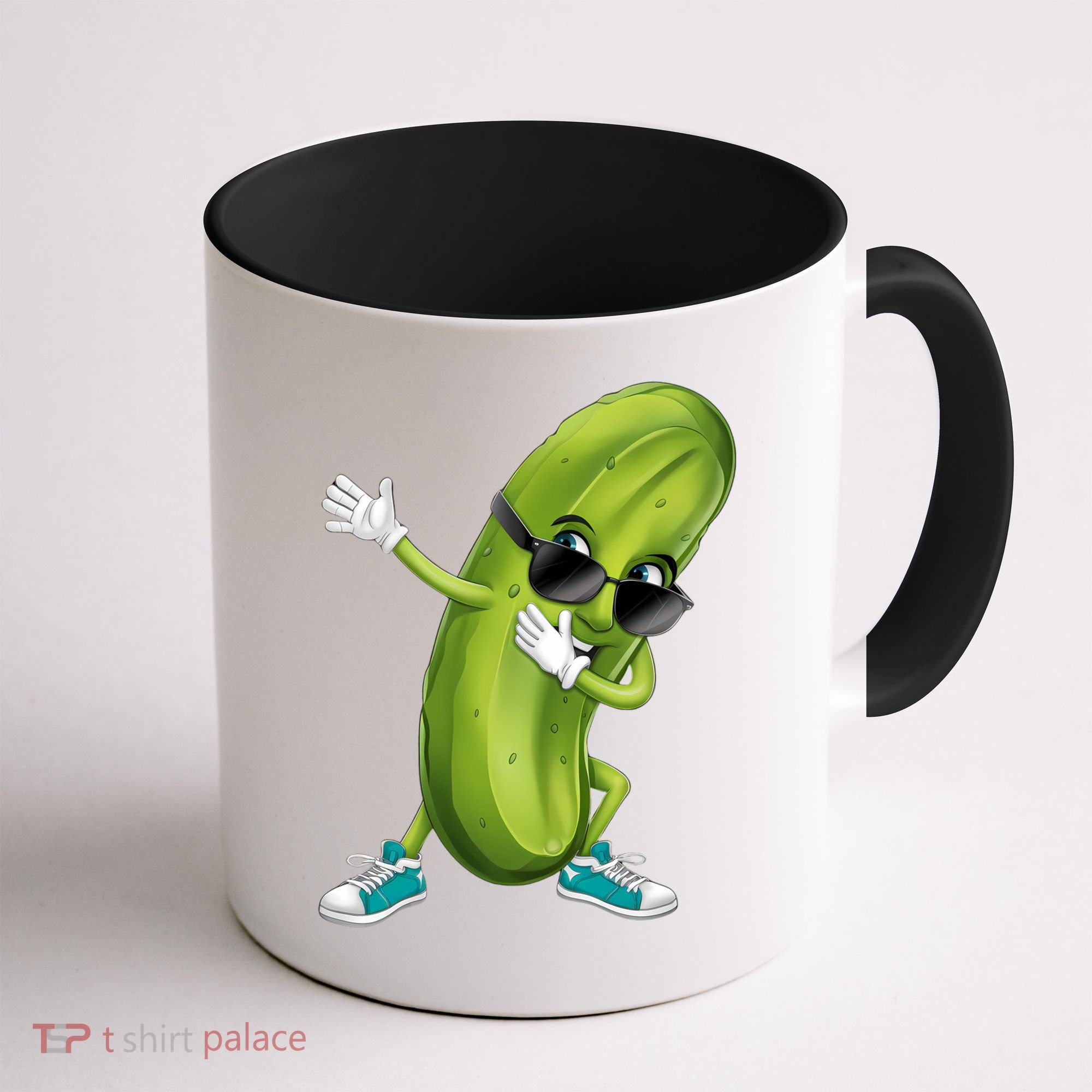 Funny Dabbing Pickle Dancing Cucumber Lover Funny Gift Coffee Mug