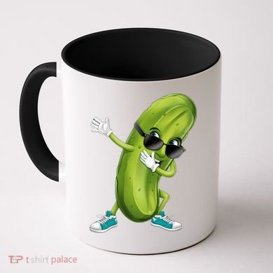 Funny Dabbing Pickle Dancing Cucumber Lover Funny Gift Coffee Mug