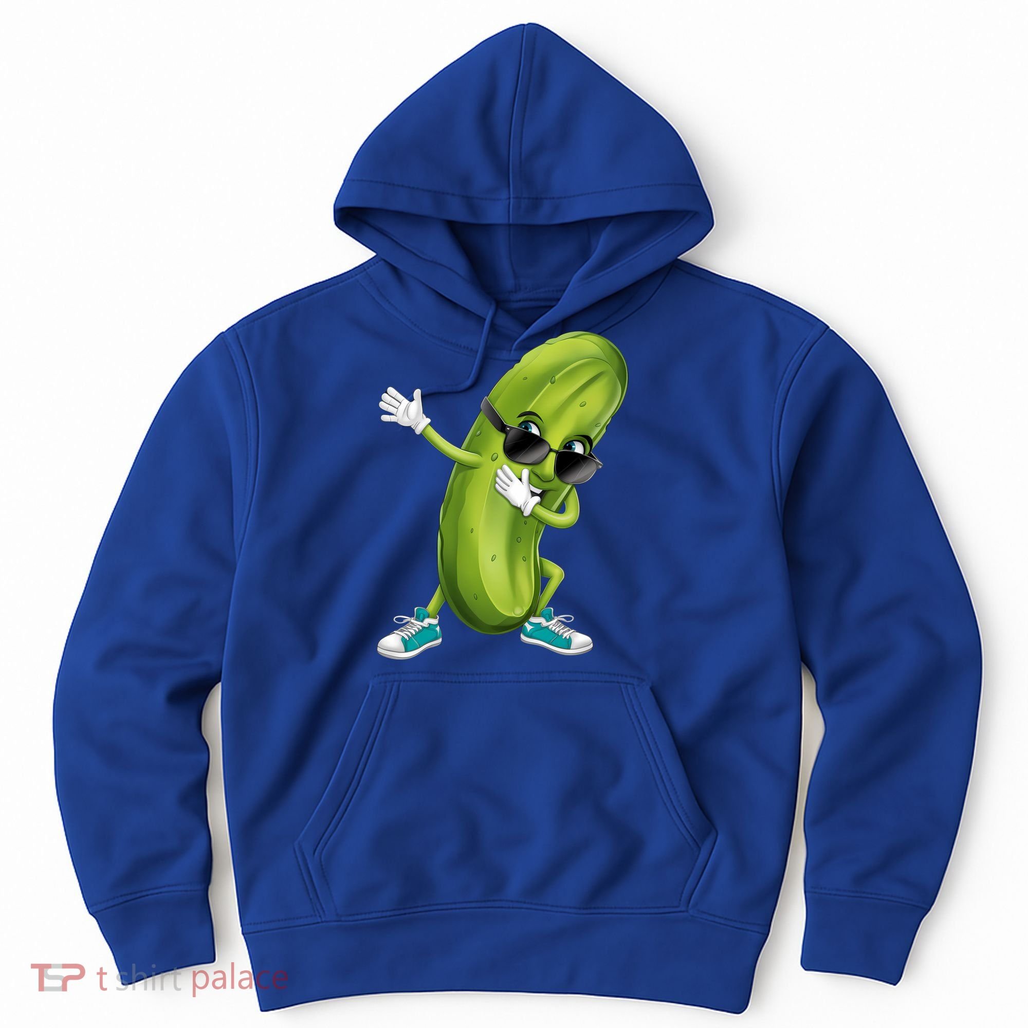 Funny Dabbing Pickle Dancing Cucumber Lover Funny Gift Hoodie