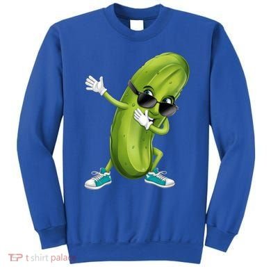 Funny Dabbing Pickle Dancing Cucumber Lover Funny Gift Sweatshirt