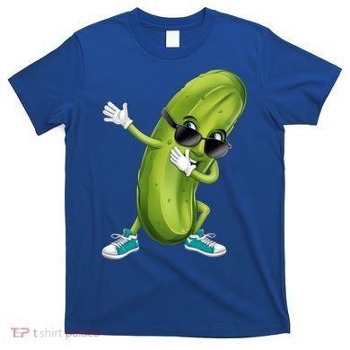 Funny Dabbing Pickle Dancing Cucumber Lover Funny Gift T-Shirt