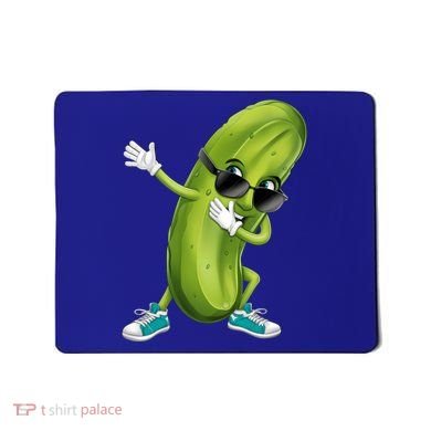 Funny Dabbing Pickle Dancing Cucumber Lover Funny Gift Mousepad