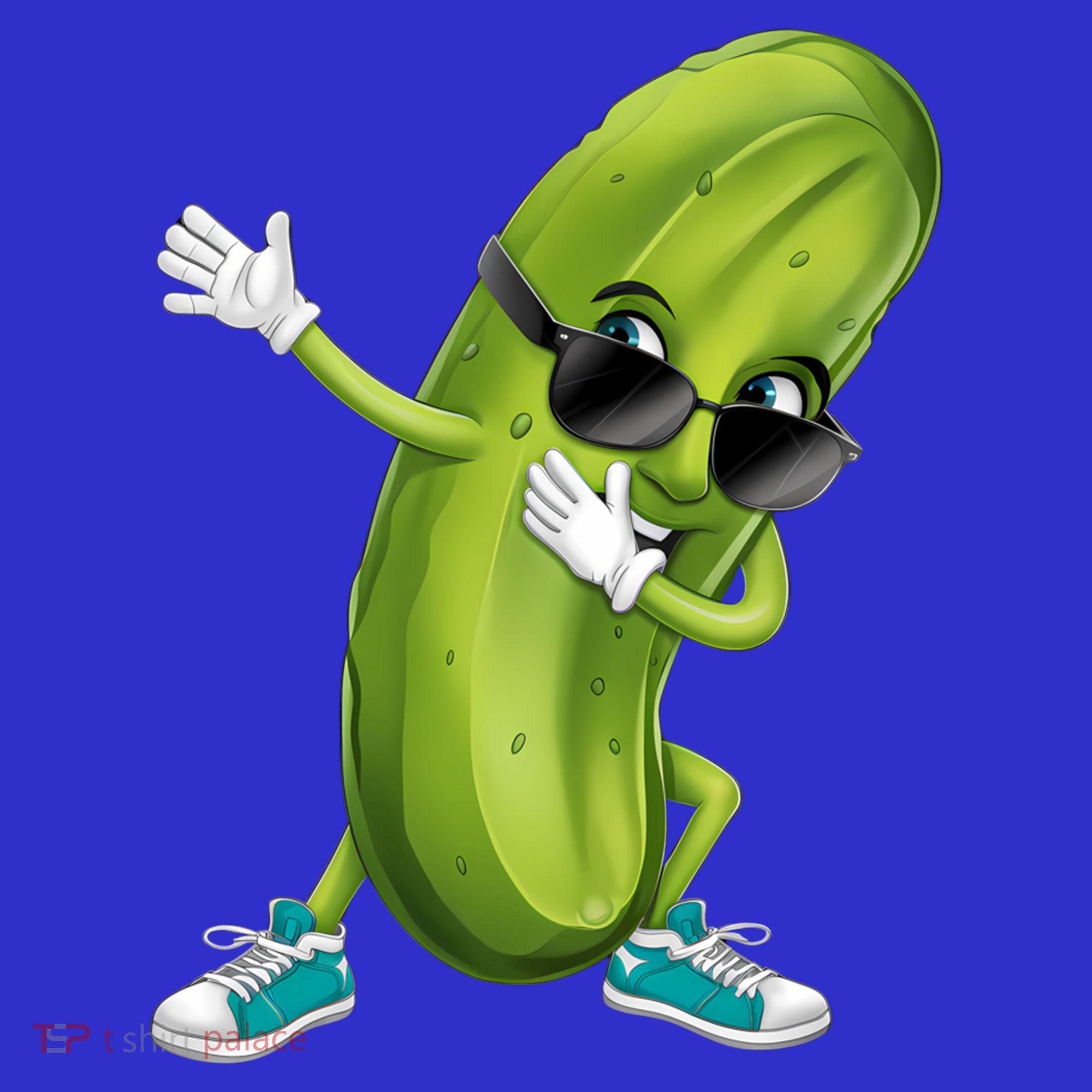 Funny Dabbing Pickle Dancing Cucumber Lover Funny Gift Toddler Hoodie