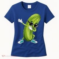 Funny Dabbing Pickle Dancing Cucumber Lover Funny Gift Women's T-Shirt thumb 0