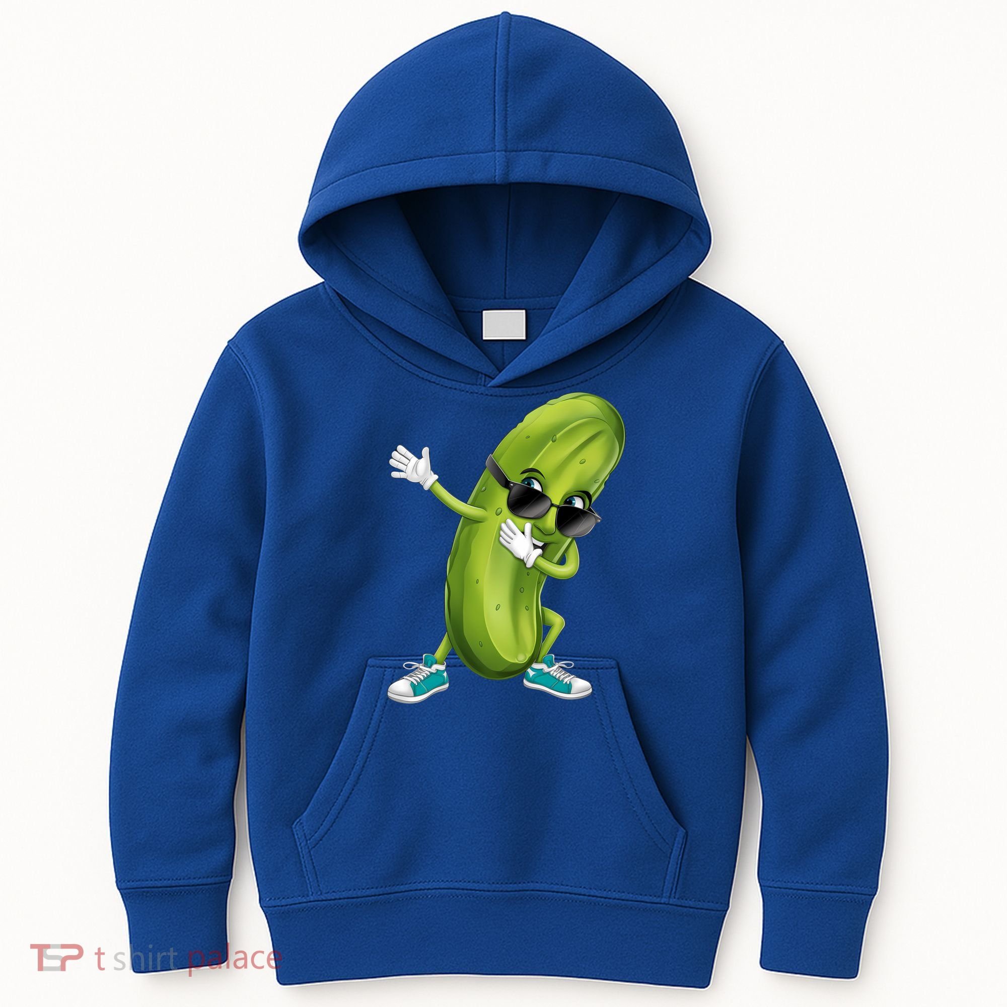 Funny Dabbing Pickle Dancing Cucumber Lover Funny Gift Kids Hoodie