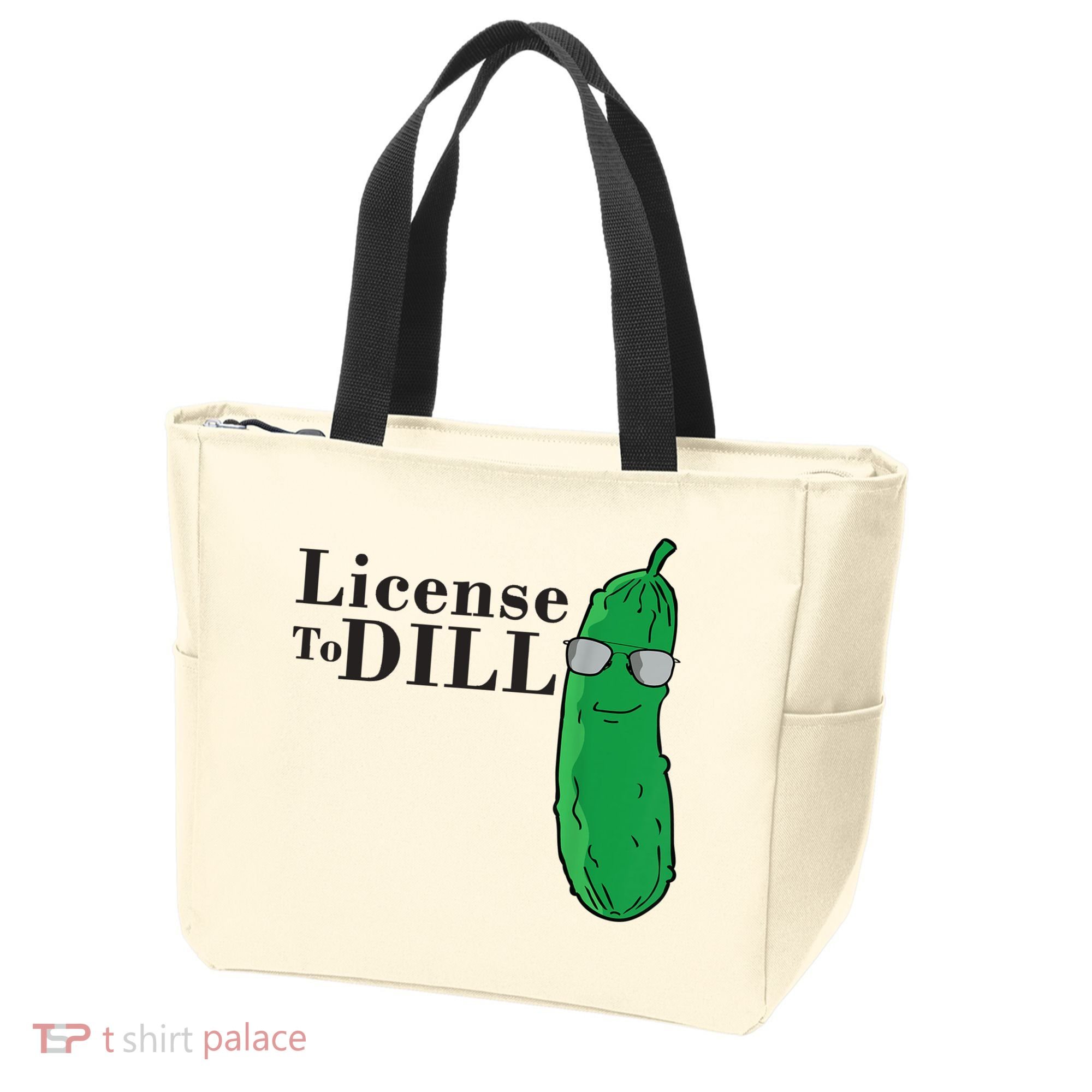 Funny Dill Pickle Gift Tote Bag