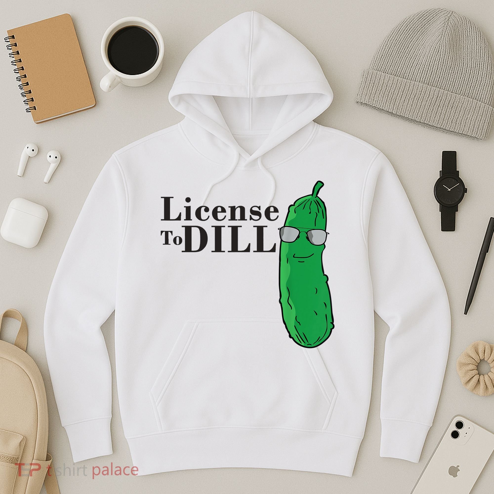 Funny Dill Pickle Gift Hoodie
