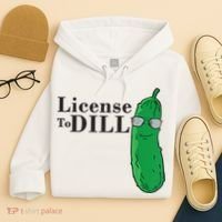 Funny Dill Pickle Gift Hoodie thumb 4