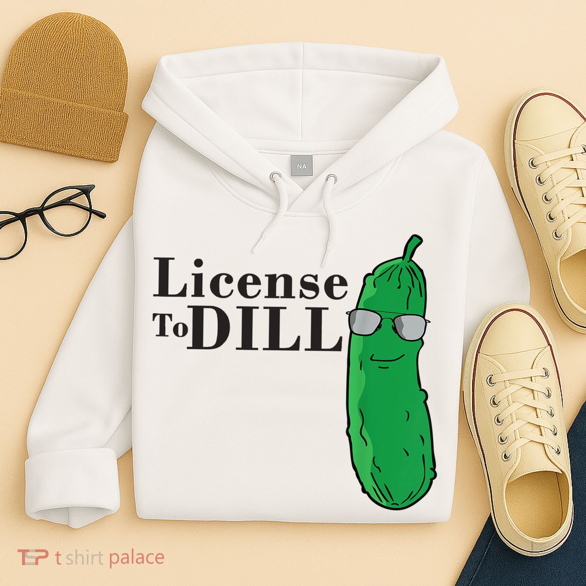 Funny Dill Pickle Gift Hoodie