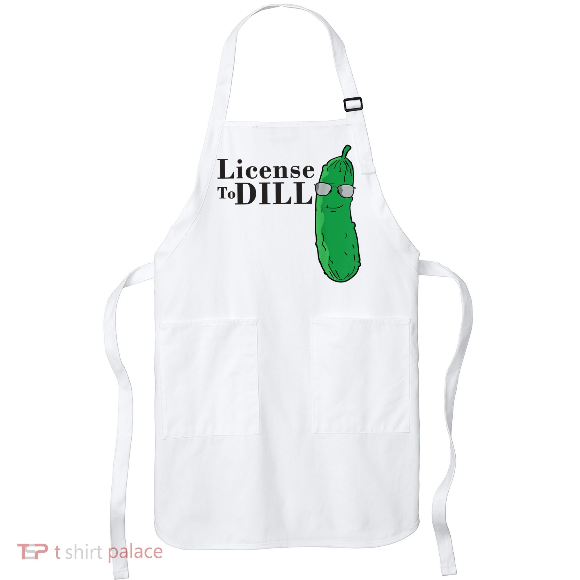 Funny Dill Pickle Gift Apron
