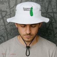 Funny Dill Pickle Gift Bucket Hat thumb 2